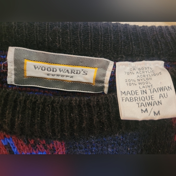 Vintage Woodward's Sweater - Picture 3 of 3
